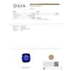 Image 4 : GIA Cert 40.78 ctw Tanzanite and Diamond Pendant With Chain - 14KT White Gold