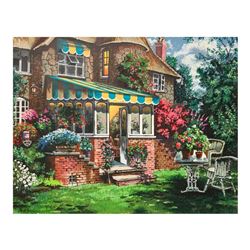 Anatoly Metlan, "Greenhouse" Limited Edition Serigraph, Numbered and Hand Signed