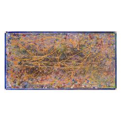 Renatta - "The Pain" Original Acrylic on Canvas, Hand Signed with Certificate of