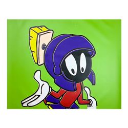 Steve Kaufman (1960-2010), "Marvin Martian" Hand Signed and Numbered Limited Edi
