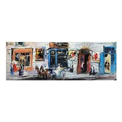 Shalva Phachoshvili, "Daylight" Hand Signed Original Oil on Canvas; COA