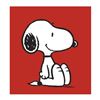 Image 1 : Peanuts, "Snoopy: Red" Hand Numbered Canvas (40"x44") Limited Edition Fine Art P