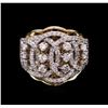 Image 1 : 1.41 ctw Diamond Ring - 14KT Two-Tone Gold