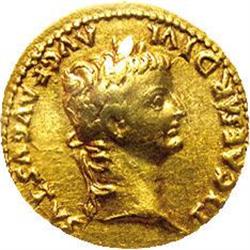 Ancient Lots: Tiberius. A.D. 14-37. AV aureus (1