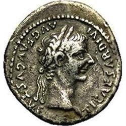 Ancient Lots: Tiberius. A.D. 14-37. AR denarius