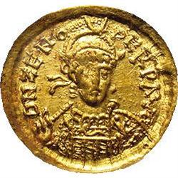 Ancient Lots: Zeno I. Second reign, A.D. 476-491