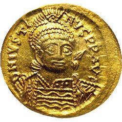 Ancients-Byzantine: Justin I. A.D. 518-527. AV s