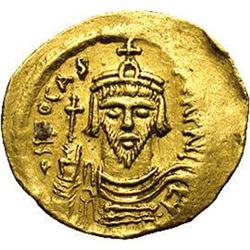 Ancients-Byzantine: Phocas. A.D. 602-610. AV sol