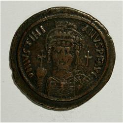 Ancient Lots: Lot of two Byzantine folles. Inclu
