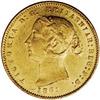 Image 1 : Australia: Victoria gold 1/2 Sovereign 1861, KM3