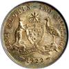 Image 2 : Australia: George V Florin 1922, KM27, MS63 PCGS