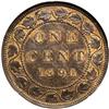Image 2 : Canada: Victoria Cent 1891 Small Date Large Leav