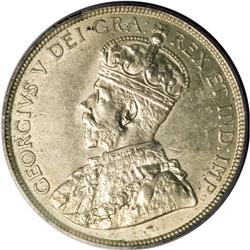 Canada: George V 50 Cents 1916, KM25, AU58 PCGS,