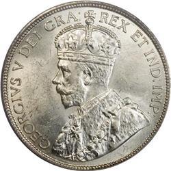 Canada: George V 50 Cents 1916, KM25, MS63 PCGS,