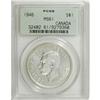 Image 1 : Canada: George VI Dollar 1946, KM37, MS61 PCGS,