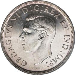 Canada: George VI Dollar 1947 Maple Leaf, KM37,