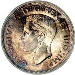 Canada: George VI Specimen Dollar 1947 Maple Lea