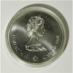 Canada: Elizabeth II silver 10 Dollars (1974) Mu