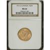 Image 1 : Canada: George V gold Sovereign 1911C, KM20, MS6