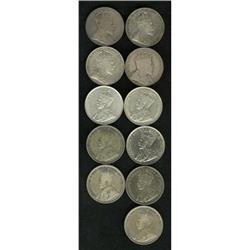 Canada: Edward VII & George V 50 Cents, 1903H VG