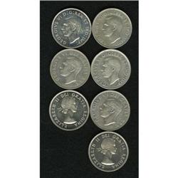 Canada: George VI & Elizabeth 50 Cents, 1946 DES