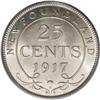 Image 2 : Canada: Newfoundland. George V 25 Cents 1917C, K