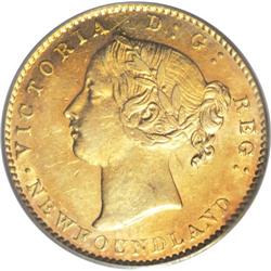 Canada: Newfoundland. Victoria gold 2 Dollars 18