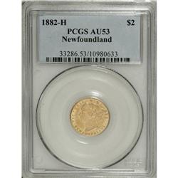 Canada: Newfoundland. Victoria gold 2 Dollars 18