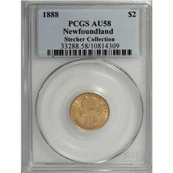 Canada: Newfoundland. Victoria gold 2 Dollars 18