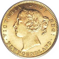 Canada: Newfoundland. Victoria gold 2 Dollars 18