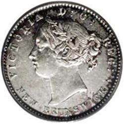 Canada: New Brunswick. Victoria 10 Cents 1864, K