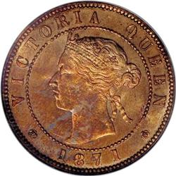 Canada: Prince Edward Island. Victoria Cent 1871