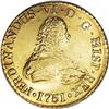 Image 1 : Chile: Ferdinand VI gold 8 Escudos 1751-J, KM3,