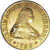 Image 1 : Chile: Ferdinand VI gold 8 Escudos 1759-J, KM12,