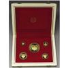 Image 1 : Colombia: Republic, Five Piece Gold Proof Set, I