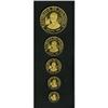 Image 2 : Colombia: Republic, Five Piece Gold Proof Set, I