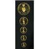 Image 3 : Colombia: Republic, Five Piece Gold Proof Set, B