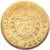 Image 2 : Cuba: Republic gold Peso 1915, KM16, MS65 NGC, f