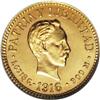Cuba: Republic gold Peso 1916, KM16, MS64 NGC, f