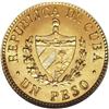 Image 2 : Cuba: Republic gold Peso 1916, KM16, MS64 NGC, f