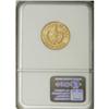 Image 2 : Cuba: Republic gold 5 Pesos 1915, KM19, MS63 NGC