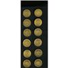 Image 2 : Cuba: Republic gold 5 Pesos - Twelve Examples, K