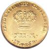 Image 2 : Denmark: Frederik V gold 12 Mark/Ducat 1759VH-W,