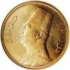 Image 1 : Egypt: Fuad I gold 500 Piastres 1932, KM355, Pro