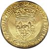 Image 1 : France: Charles VI gold Ecu d''Or Couronne ND (1