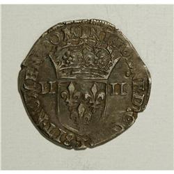 France: Charles X 1/4 Ecu 1594-T, Dup-1177b, ton