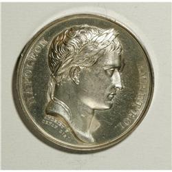 France: Napoleon Silver Medal 1807, conquest of