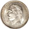 Image 1 : France: Napoleon III 5 Francs 1863A, KM799.1, MS