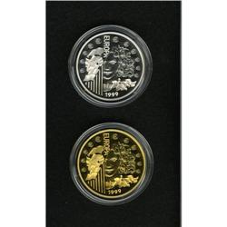 France: Republic 1999 Conversion Coin Boxed Set,