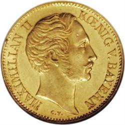 German States-Bavaria: Bavaria. Maximilian II go